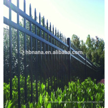 Full welding or assembled spear top cheap metal fence with factory direct price